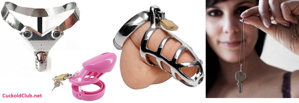 Chastity Belt, Plastic Chastity Cage, Metal (Steel) Chastity Cage, Keyholder