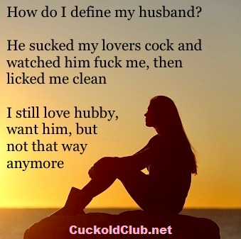 Hotwife Defining Her Bi-Cuckold - Caption