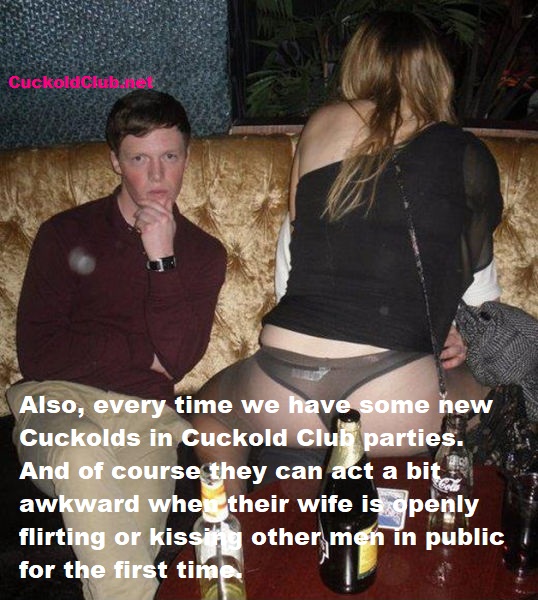 New Cuckold at the Cuckold Club