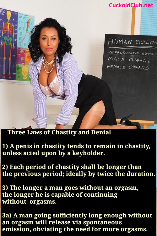 4 Laws of Chastity and Denial