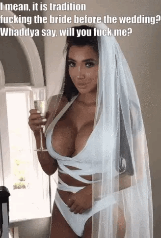 Cheating Bride Wedding Captions & Gifs