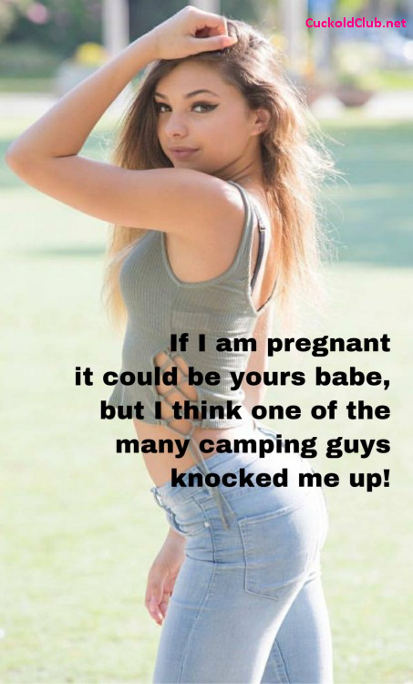 Hotwife knocked up with camping guys
