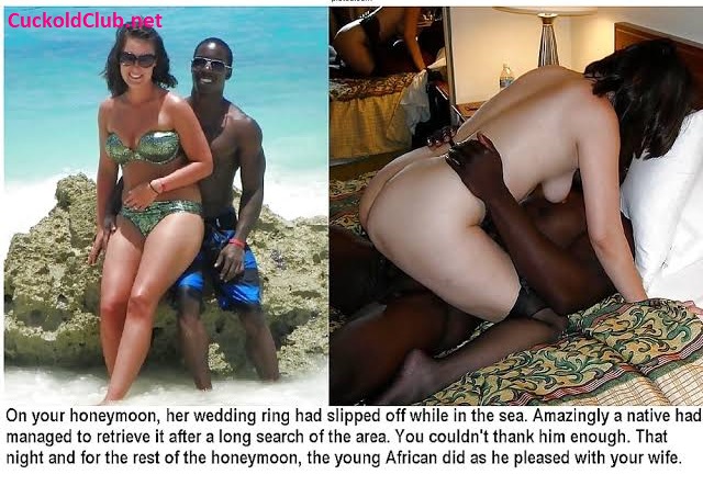 Black Anal White Wives Wedding Ring - Wife Thanks Black Man in Honeymoon Properly - Cuckold Club