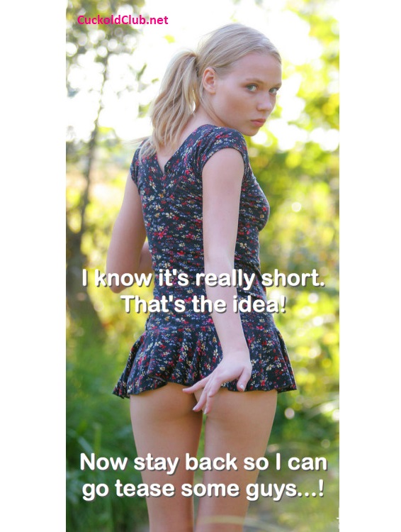 Booty Shorts Cuckold Captions
