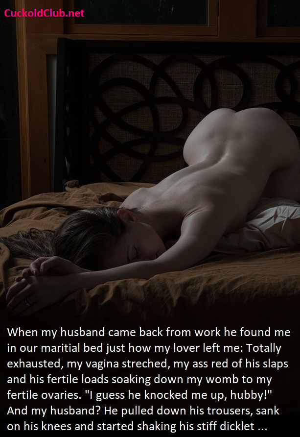 Hotwife Fuck Session While Cuckold is at Work Captions