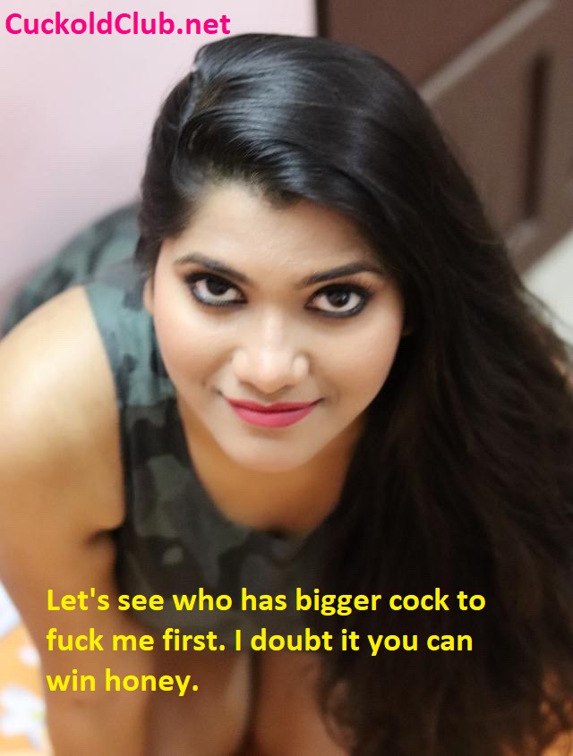 Amateur Young Indian Wife into Cuckolding Captions