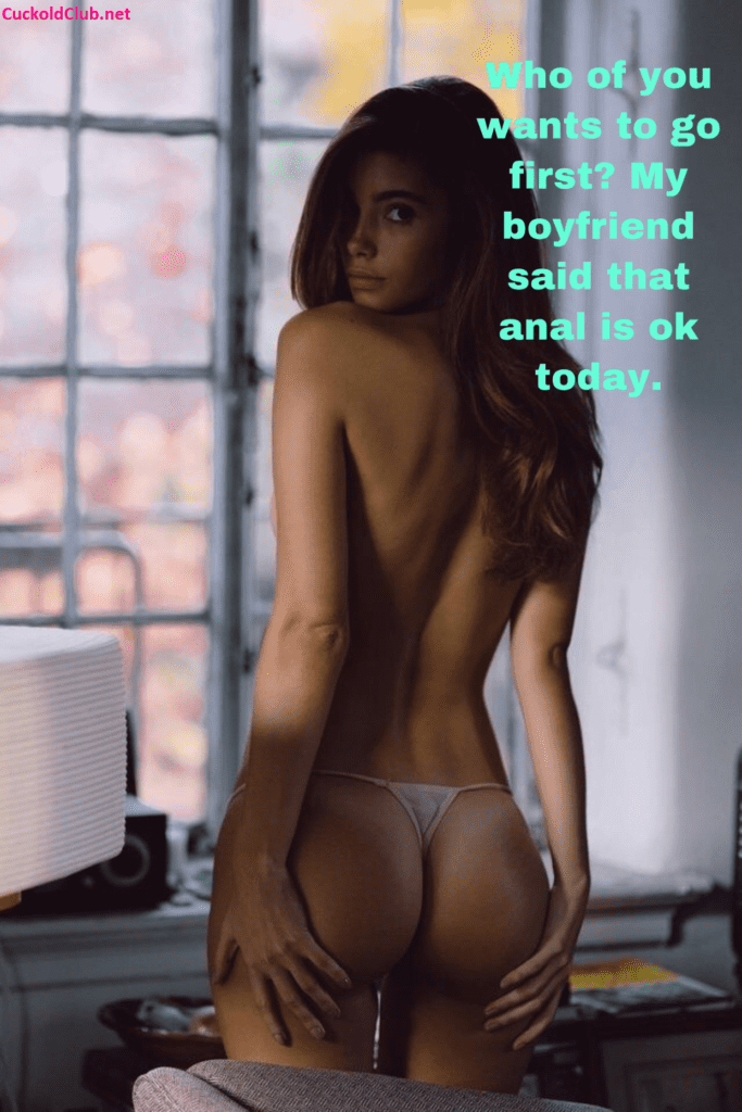 Beta Boyfriend let two guys fuck her girlfriend