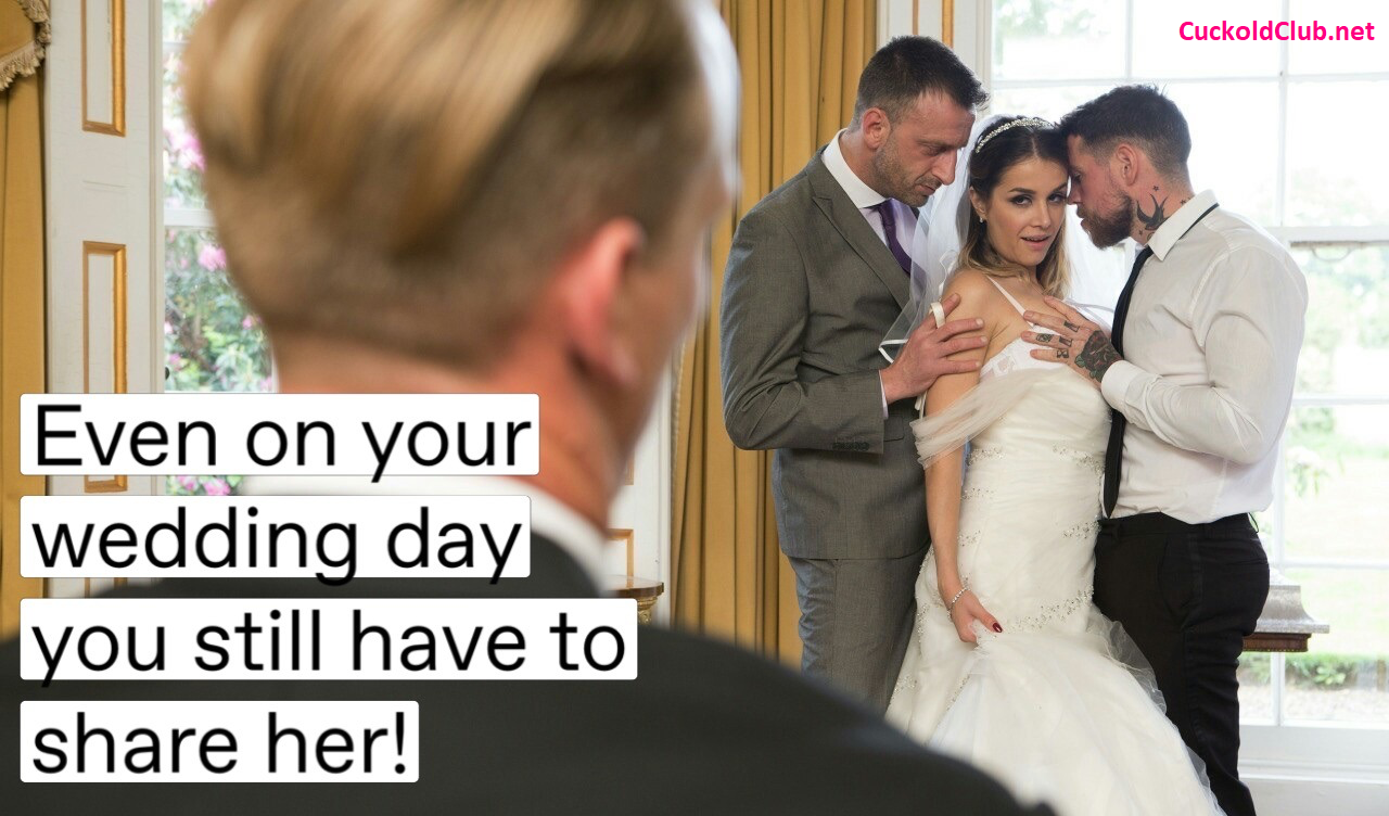 12 Juicy Captions of Wedding Day for Hotwife image photo