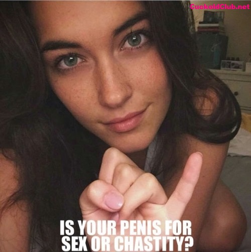 Penis for sex vs penis for chastity - The Most Humiliating Chastity Captions with Small Cocks