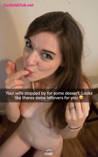 Bull photo message of hotwife swallow cum - The Most Explicit 12 Snap Photo Messages from Bull