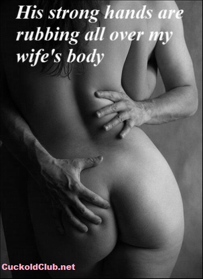 Bull strong hands on Hotwife - The Most Aphrodisiac Hotwife Captions 2021