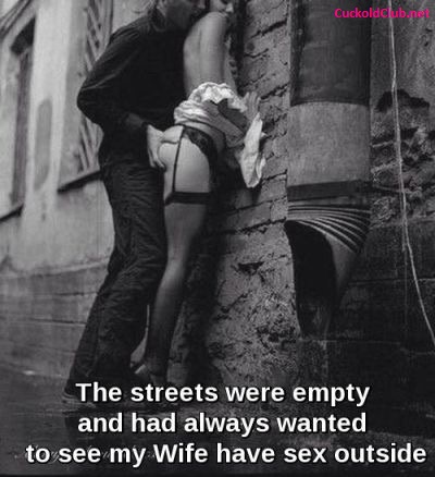 Hotwife Public Sex in the street - The Most Exhilarating Hotwife Public Sex Captions