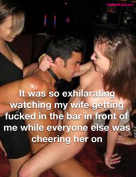 Hotwife public sex at a bar - The Most Exhilarating Hotwife Public Sex Captions