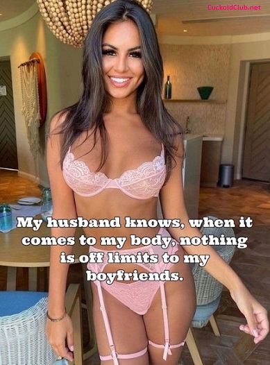 Nothing is off limit to hotwife's boyfriends