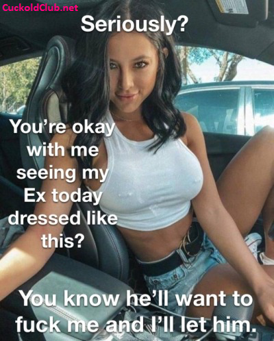 Husband Let Hotwife Meet Ex with Sexy Outfit - The Best Captions of Sharing Hotwife With Her Ex 2022