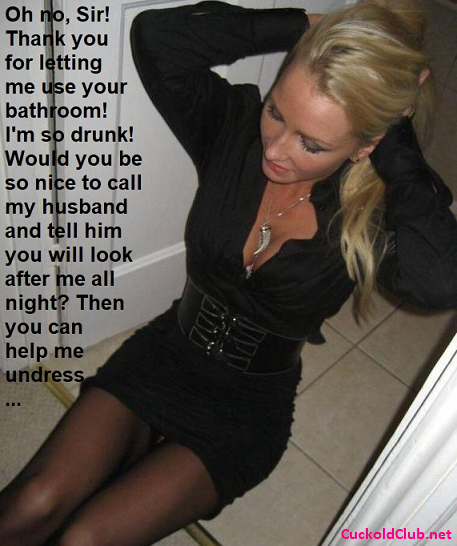Drunk hotwife staying in strangers house