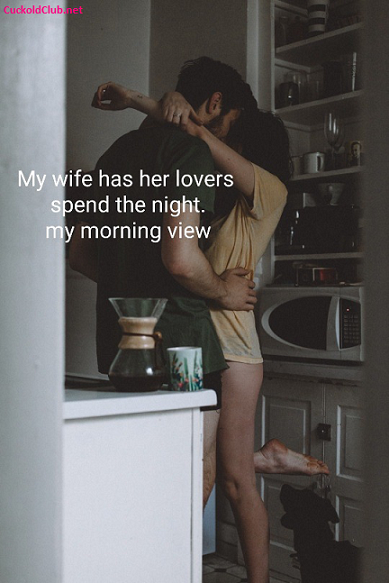 The morning of wife with her boyfriend - More Than Hotwifing: Sleepover Captions 2022