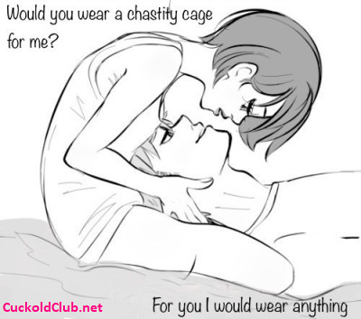 Wearing Chastity for Her is Love - The Best Chastity Cartoon Selection 2022
