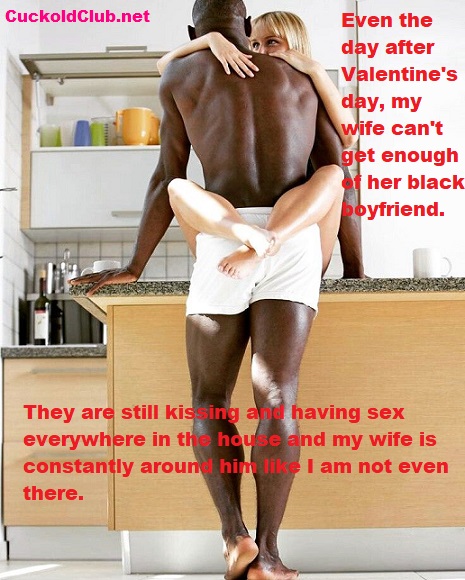 Wife can't get enough of black boyfriend after valentine - White Wife and Black Boyfriend on Valentine's Day