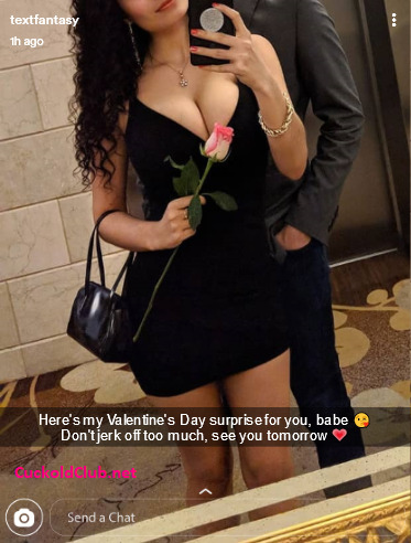 Wife text hotwifing on valentine - Hotwife with Bull on Valentine's Day 2022 Captions