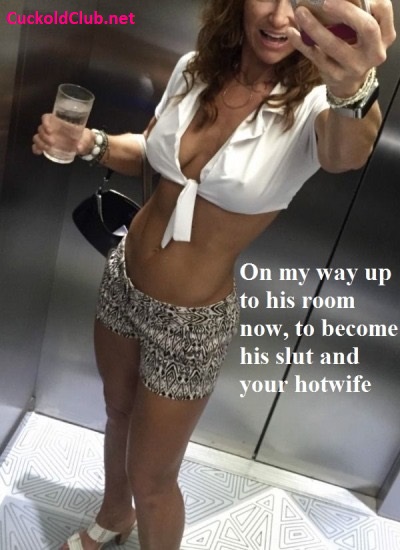 Wife is going to be hotwife Text