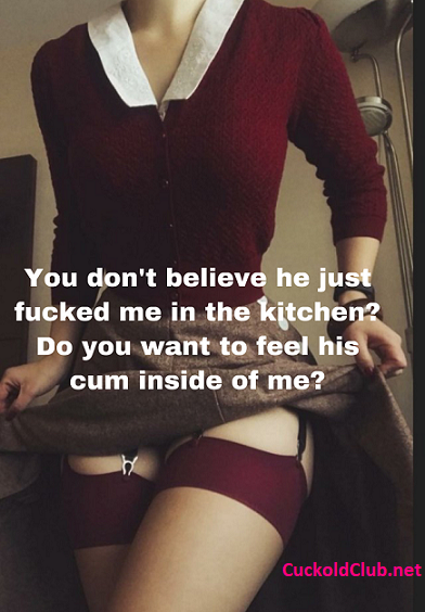 Bull just fucked wife in the kitchen