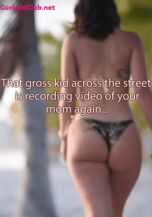 Neighbourhood Kid Recording Your Mom - The Dirtiest Mother Cuckolding Captions of 2022