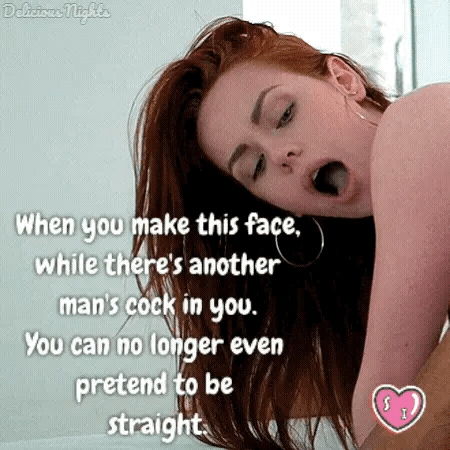 Sissy no longer straight - Sissy Gifs of Demasculation and Submission 2022