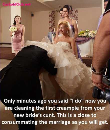 Wedding Cum Cleanup Humiliation - The Most Bitchy Slut Wedding Captions 2022