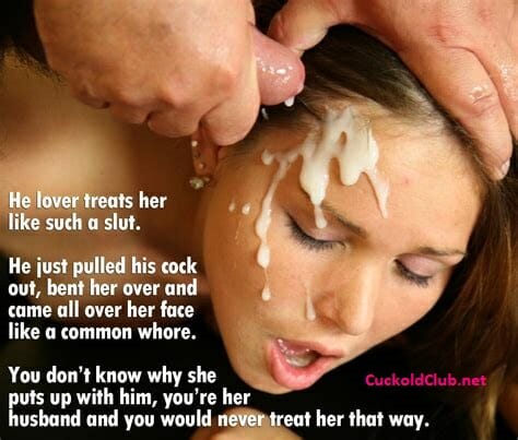Wife is treated like a whore by cuming on her face