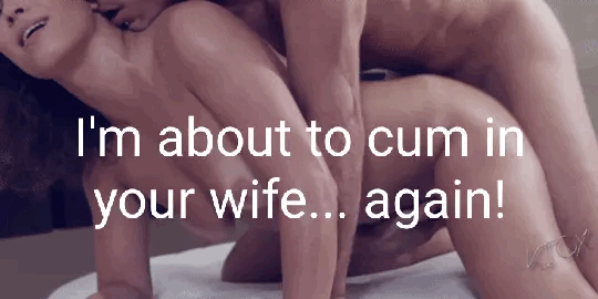 Bulls love to cum in your wife - Gifs About The Most Dominant Bulls 2022