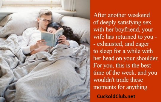 Sex with Boyfriend and Cuddling with Cuckold