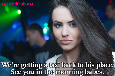 Hotwife going with a stranger after clubbing