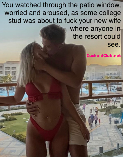 Collage studs may taste hotwife on vacation too