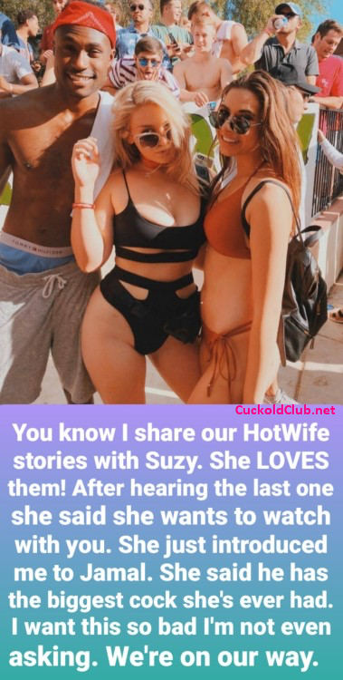 Friend joining cuckold to watch - The Ultimate 20 Cuckolding Captions on Vacation 2022