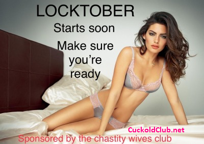 Chastity Wives Club sponsoring Locktober