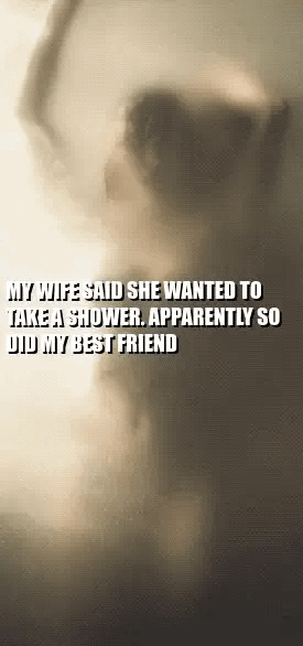 Best friend and hotwife at shower - Naughty Gif Compilation of Hotwife with Friends