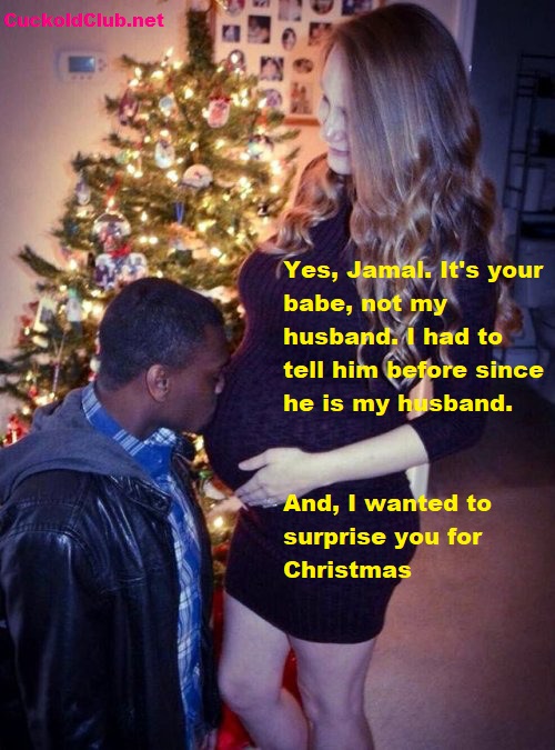 Black Baby of Hotwife A Christmas Gift for Black Bull